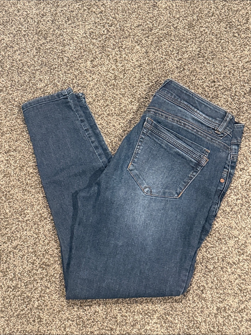 Democracy AB Technology  Women's Skinny Jeans in Dark Blue Wash